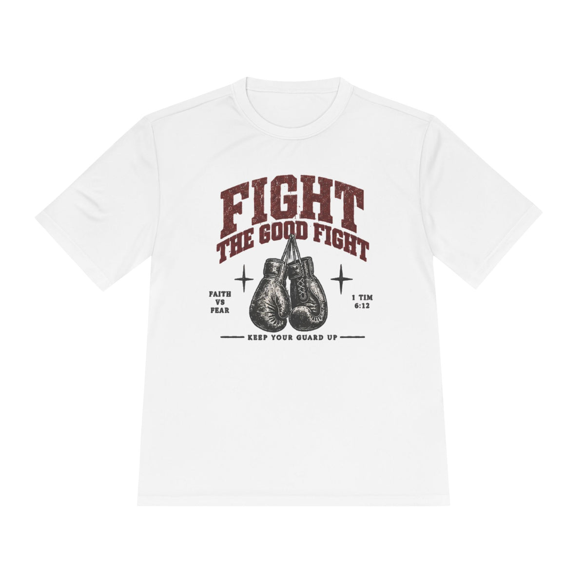 Fight The Good Fight Boxing Tee — Moisture-Wicking Athletic Shirt